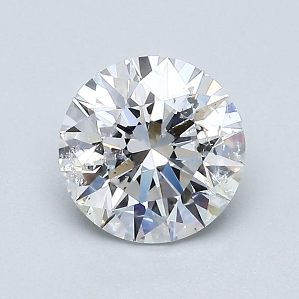 1.00 Carat Round Brilliant Natural Mined Diamond D Color I1 Clarity With GIA Certificate, natural diamonds, precious stones, engagement diamonds