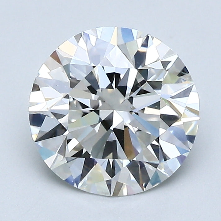 2.01 Carat Round Brilliant Diamond H-SI2 Loose GIA Natural, natural diamonds, precious stones, engagement diamonds