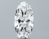 Lab-Grown 3.23 Carat Oval Shape Diamond color E Clarity VS2 With GIA Certificate, precious stones, engagement diamonds