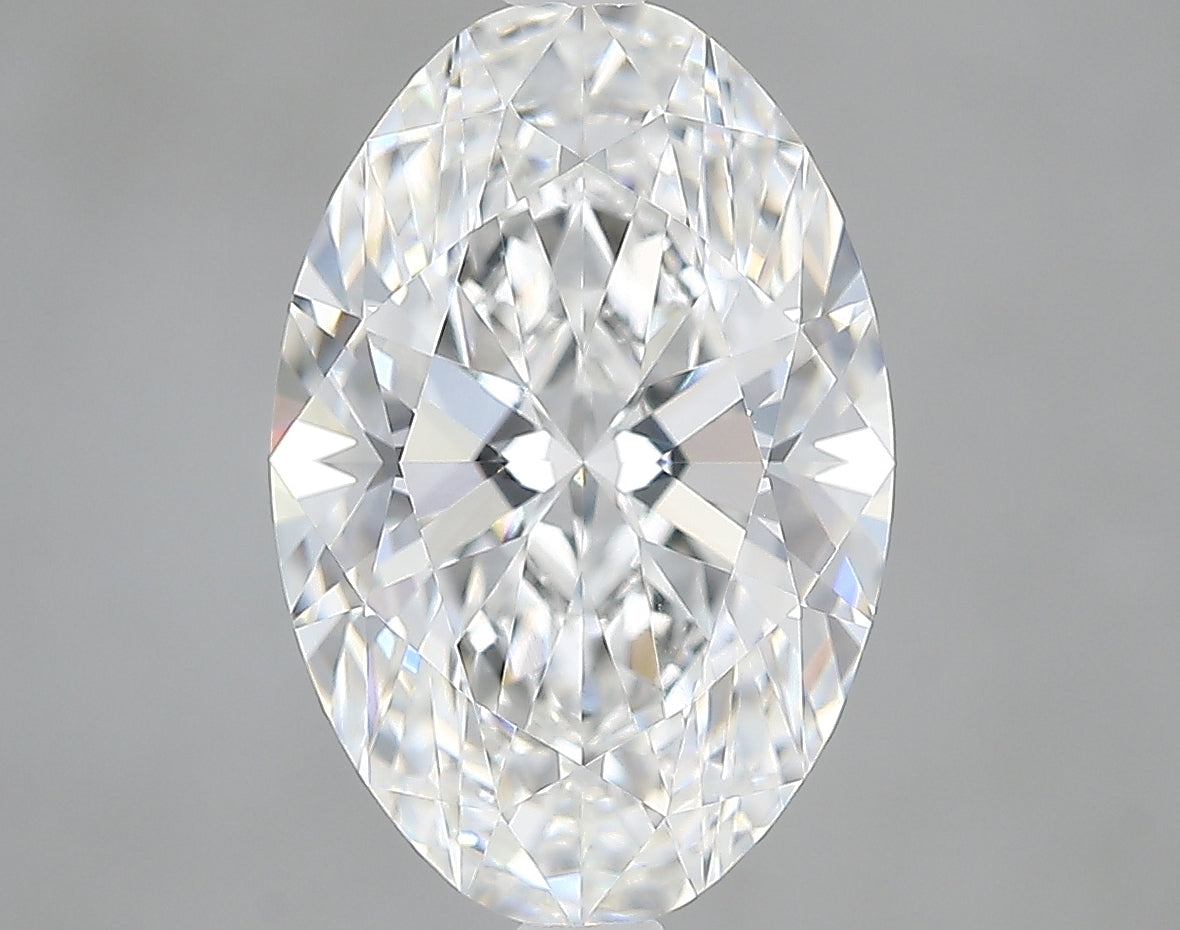Lab-Grown 2.91 Carat Oval Shape Diamond color E Clarity VVS2, precious stones, engagement diamonds