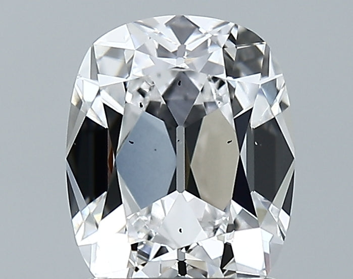 Lab-Grown 2.00 Carat Antique Cushion Cut Diamond color D Clarity SI1 With GIA Certificate, precious stones, engagement diamonds