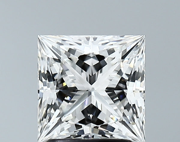 Lab-Grown 1.97 Carat Princess Cut Diamond color F Clarity VS1, precious stones, engagement diamonds