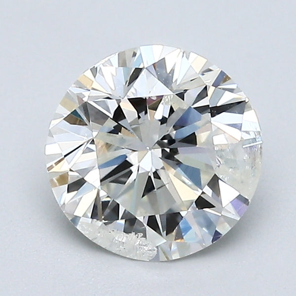 1.44 Carat Round Brilliant Natural Mined Diamond I Color I3 Clarity With GIA Certificate, natural diamonds, precious stones, engagement diamonds