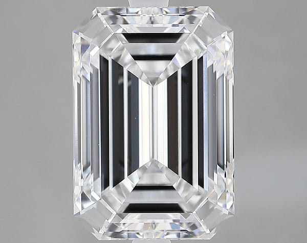 Lab-Grown 4.51 Carat Emerald Cut Diamond color E Clarity VVS2, precious stones, engagement diamonds