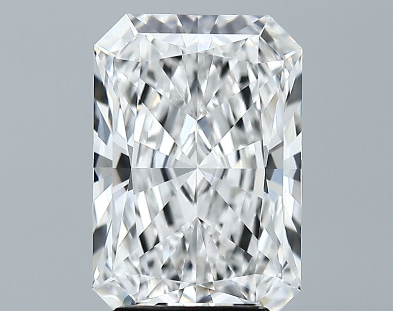 Lab-Grown 3.61 Carat Radiant Cut Diamond color E Clarity VVS2 With GIA Certificate, precious stones, engagement diamonds