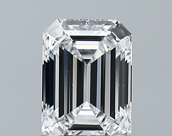 Lab-Grown 1.10 Carat Emerald Cut Diamond color D Clarity VS1 With GIA Certificate, precious stones, engagement diamonds