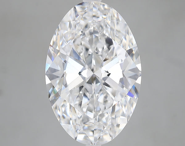 Lab-Grown 6.39 Carat Oval Shape Diamond color D Clarity VS1, precious stones, engagement diamonds