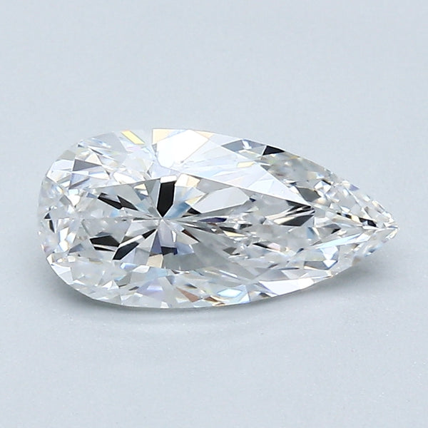 1.00 Carat Pear Shape Natural Mined Diamond D Color VVS2 Clarity With GIA Certificate, natural diamonds, precious stones, engagement diamonds