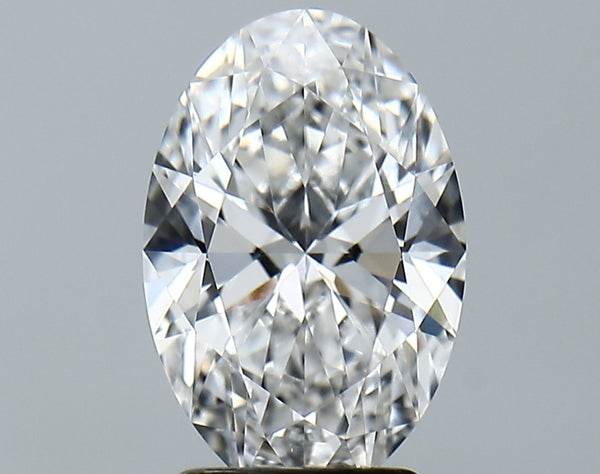 Lab-Grown 2.42 Carat Oval Shape Diamond color E Clarity VVS2 With GIA Certificate, precious stones, engagement diamonds