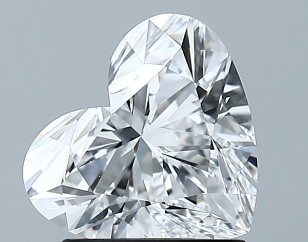 Lab-Grown 1.52 Carat Heart Shape Diamond color D Clarity VS1 With GIA Certificate, precious stones, engagement diamonds