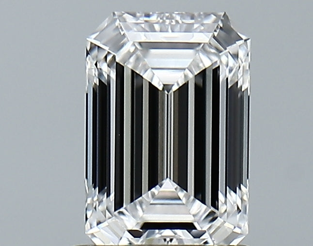 Lab-Grown 1.22 Carat Emerald Cut Diamond color D Clarity VVS1 With GIA Certificate, precious stones, engagement diamonds