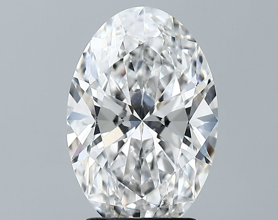 Lab-Grown 2.71 Carat Oval Shape Diamond color E Clarity VVS1 With GIA Certificate, precious stones, engagement diamonds