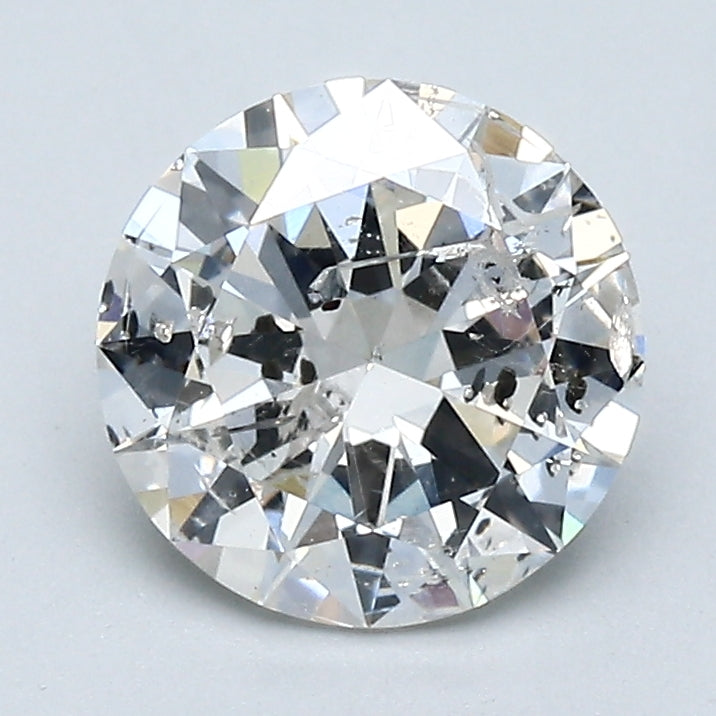 1.53 Carat Round Brilliant Diamond G-I2 Natural Loose GIA , natural diamonds, precious stones, engagement diamonds