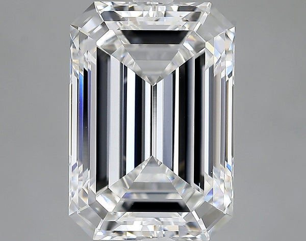 Lab-Grown 4.67 Carat Emerald Cut Diamond color E Clarity VVS2, precious stones, engagement diamonds