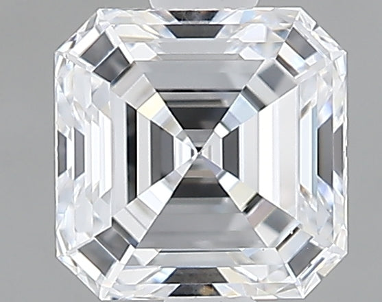 Lab-Grown 1.03 Carat Asscher Cut Diamond color D Clarity VVS2 With GIA Certificate, precious stones, engagement diamonds