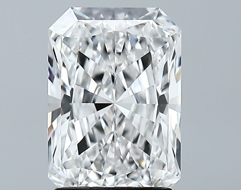 Lab-Grown 2.11 Carat Radiant Cut Diamond color E Clarity VVS1 With GIA Certificate, precious stones, engagement diamonds