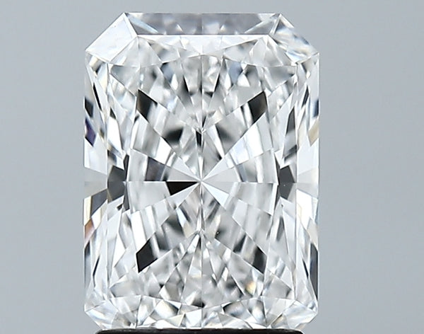 Lab-Grown 2.11 Carat Radiant Cut Diamond color E Clarity VVS1 With GIA Certificate, precious stones, engagement diamonds