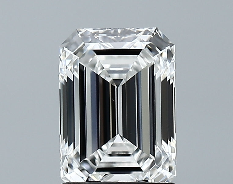 Lab-Grown 1.64 Carat Emerald Cut Diamond color E Clarity VS1 With GIA Certificate, precious stones, engagement diamonds