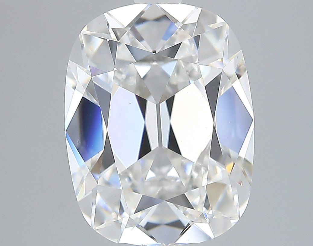 Lab-Grown 3.20 Carat Antique Cushion Cut Diamond color E Clarity VS1, precious stones, engagement diamonds