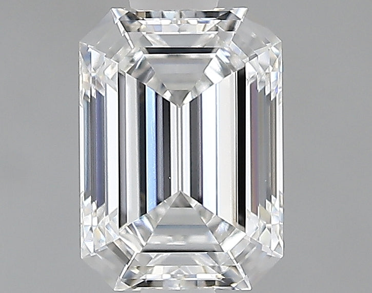 Lab-Grown 1.05 Carat Emerald Cut Diamond color E Clarity VVS1, precious stones, engagement diamonds