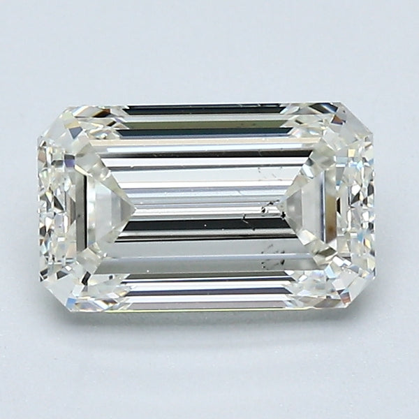 1.50 Carat Emerald Cut Natural Mined Diamond J Color SI1 Clarity With GIA Certificate, natural diamonds, precious stones, engagement diamonds