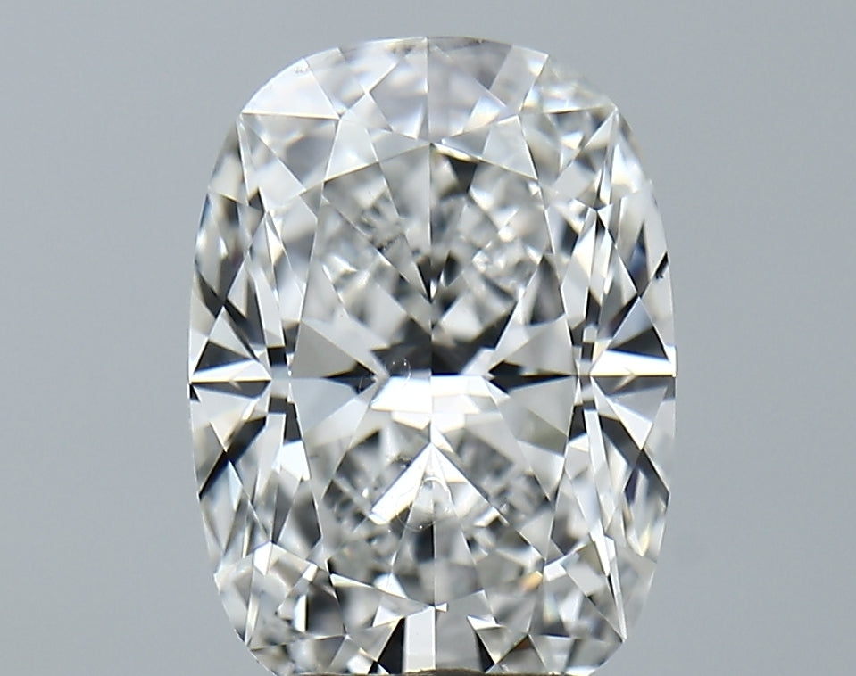 Lab-Grown 3.55 Carat Cushion Brilliant Diamond color E Clarity VS1, precious stones, engagement diamonds