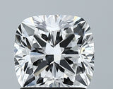 Lab-Grown 1.60 Carat Cushion Brilliant Diamond color E Clarity VVS1, precious stones, engagement diamonds