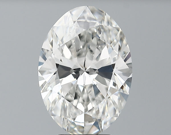 Lab-Grown 4.08 Carat Oval Shape Diamond color G Clarity VS1 With GIA Certificate, precious stones, engagement diamonds