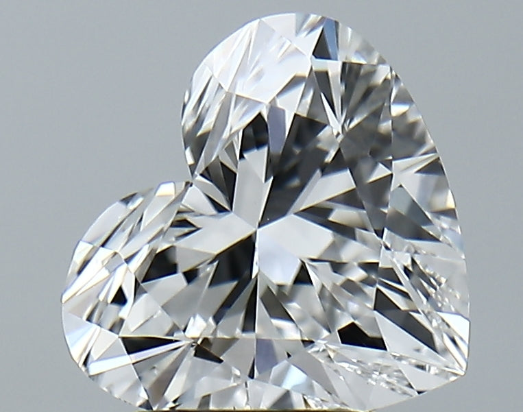 Lab-Grown 2.54 Carat Heart Shape Diamond color E Clarity VVS2 With GIA Certificate, precious stones, engagement diamonds