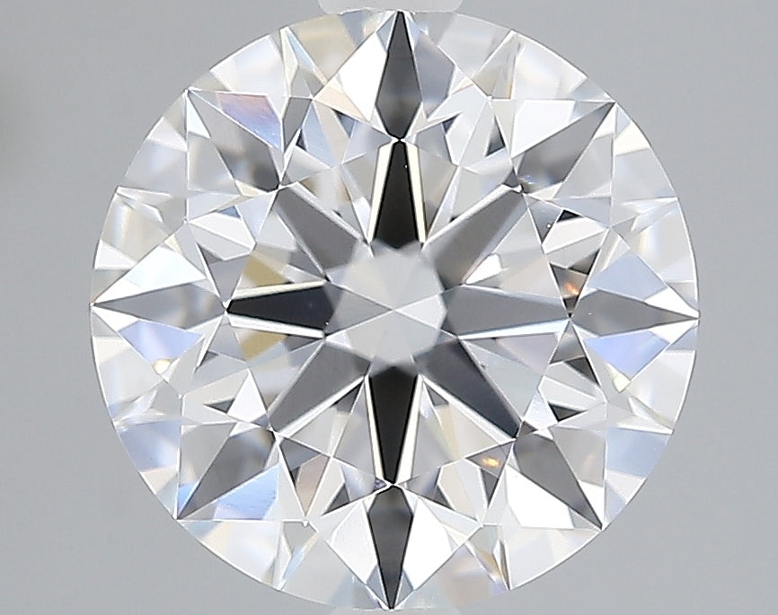 Lab-Grown 2.46 Carat Round Brilliant Diamond color E Clarity VVS2, precious stones, engagement diamonds