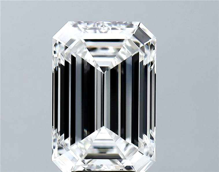 Lab-Grown 7.06 Carat Emerald Cut Diamond color F Clarity VS1, precious stones, engagement diamonds