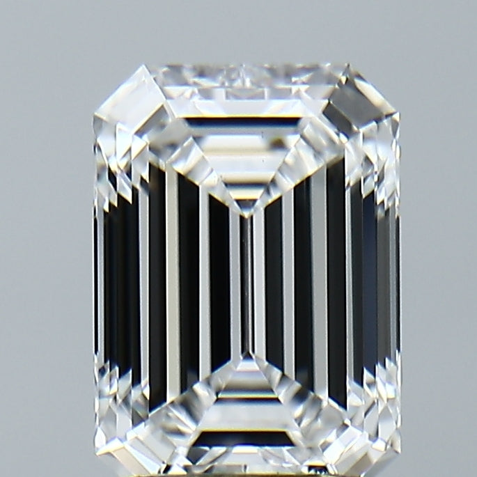 Lab-Grown 2.53 Carat Emerald Cut Diamond color E Clarity VS1, precious stones, engagement diamonds