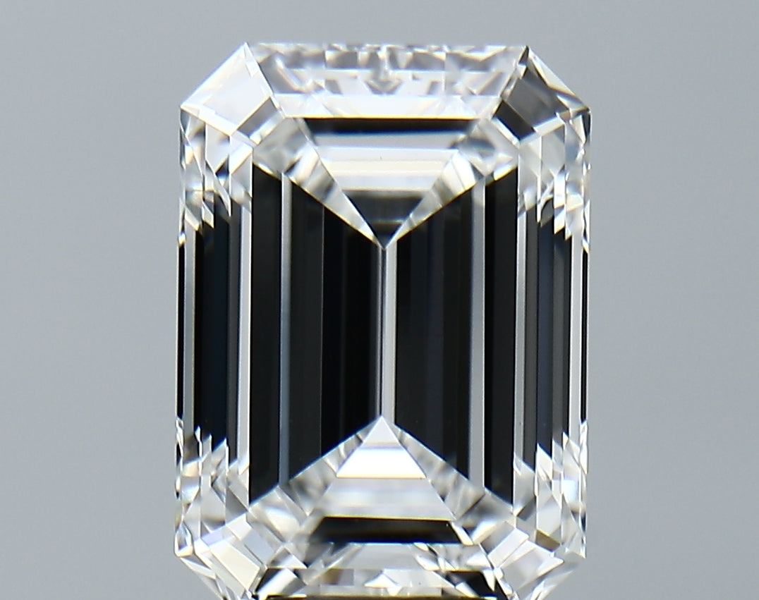 Lab-Grown 5.71 Carat Emerald Cut Diamond color E Clarity VS1, precious stones, engagement diamonds