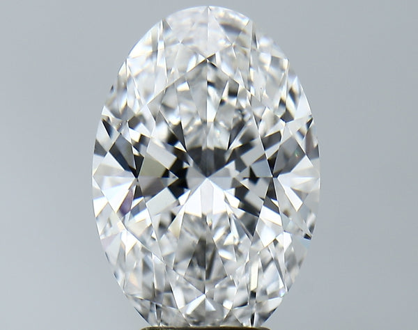 Lab-Grown 5.25 Carat Oval Shape Diamond color E Clarity VVS2 With GIA Certificate, precious stones, engagement diamonds
