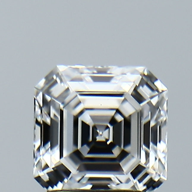 Lab-Grown 1.72 Carat Asscher Cut Diamond color E Clarity VVS2, precious stones, engagement diamonds