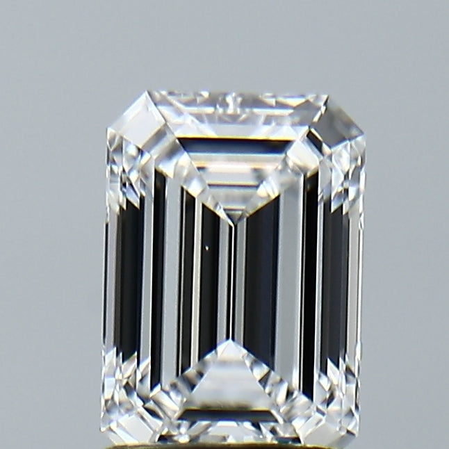Lab-Grown 1.55 Carat Emerald Cut Diamond color D Clarity VVS2, precious stones, engagement diamonds