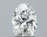 Lab-Grown 1.51 Carat Oval Shape Diamond color F Clarity VS1 With GIA Certificate, precious stones, engagement diamonds