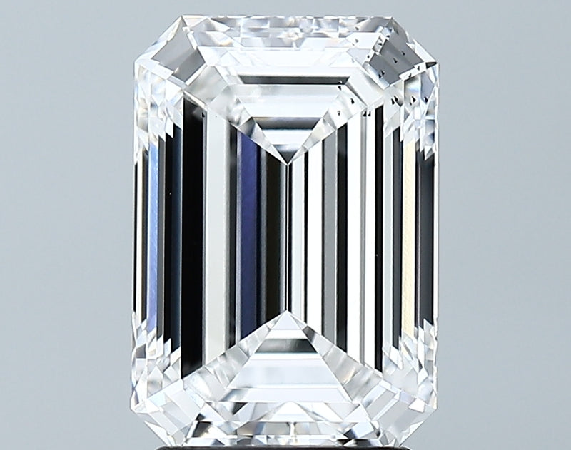 Lab-Grown 3.03 Carat Emerald Cut Diamond color D Clarity SI1 With GIA Certificate, precious stones, engagement diamonds