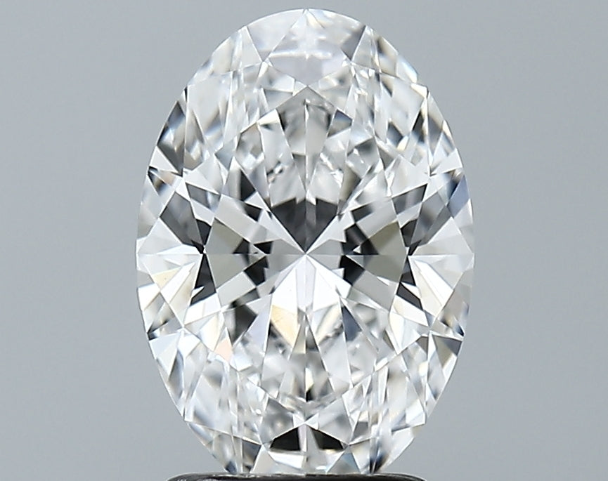 Lab-Grown 2.06 Carat Oval Shape Diamond color E Clarity VVS2 With GIA Certificate, precious stones, engagement diamonds