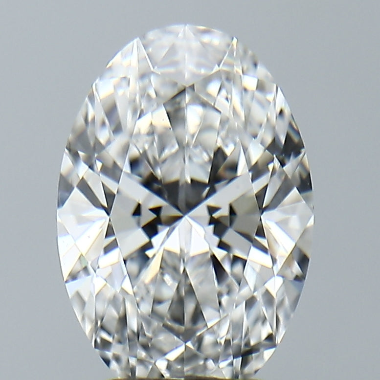 Lab-Grown 2.76 Carat Oval Shape Diamond color E Clarity VS1, precious stones, engagement diamonds