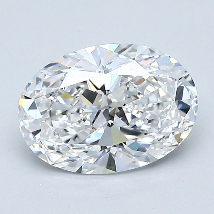 1.45 Carat Oval Shape Natural Mined Diamond E Color SI1 Clarity With GIA Certificate, natural diamonds, precious stones, engagement diamonds