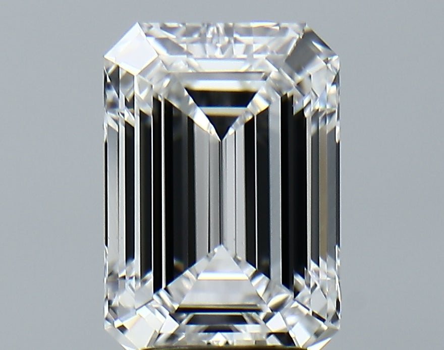 Lab-Grown 3.00 Carat Emerald Cut Diamond color D Clarity VVS2, precious stones, engagement diamonds