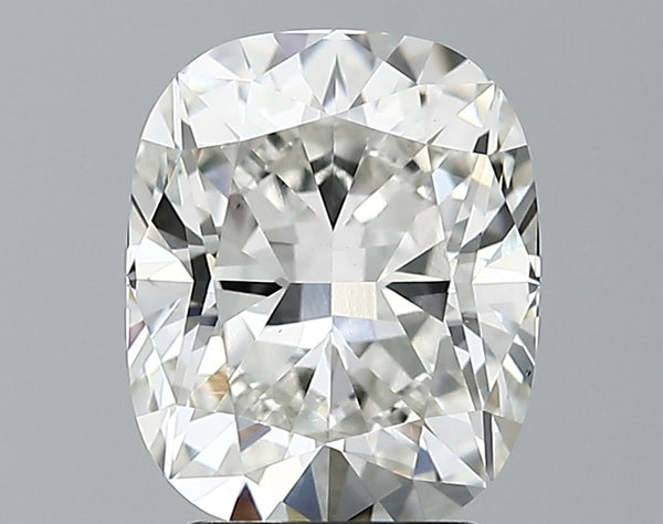 Lab-Grown 2.55 Carat Cushion Modified Brilliant Cut Diamond color H Clarity VS1 With GIA Certificate, precious stones, engagement diamonds