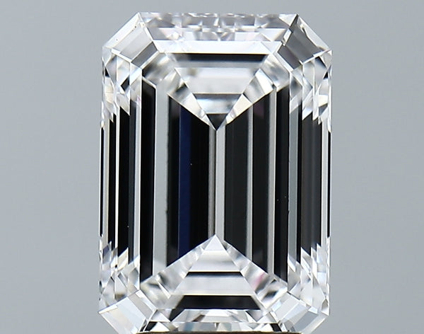 Lab-Grown 3.71 Carat Emerald Cut Diamond color D Clarity VVS2 With GIA Certificate, precious stones, engagement diamonds