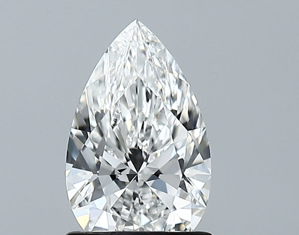 Lab-Grown 1.06 Carat Pear Shape Diamond color E Clarity VVS1 With GIA Certificate, precious stones, engagement diamonds