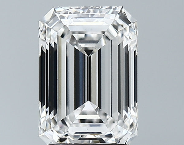 Lab-Grown 2.37 Carat Emerald Cut Diamond color F Clarity VS1 With GIA Certificate, precious stones, engagement diamonds