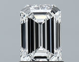 Lab-Grown 1.17 Carat Emerald Cut Diamond color E Clarity VS1, precious stones, engagement diamonds