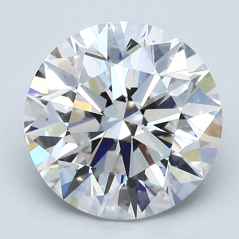 4.45 Carat Round Brilliant Diamond color F Clarity VS2, natural diamonds, precious stones, engagement diamonds