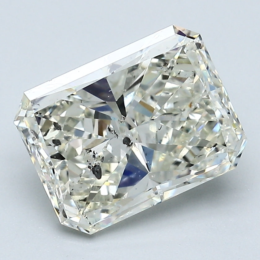 3.04 Carat Radiant Cut Natural Mined Diamond K Color I1 Clarity With GIA Certificate, natural diamonds, precious stones, engagement diamonds