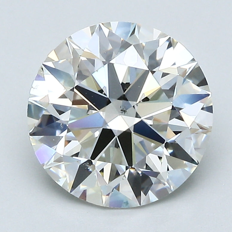 3.01 Carat Round Brilliant Diamond I-VS2 Natural Loose GIA Certified, natural diamonds, precious stones, engagement diamonds